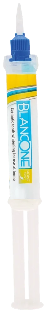 Seringue jaune HOME Plus - Peroxyde d’hydrogène 6 % - nHAp 0,75 %