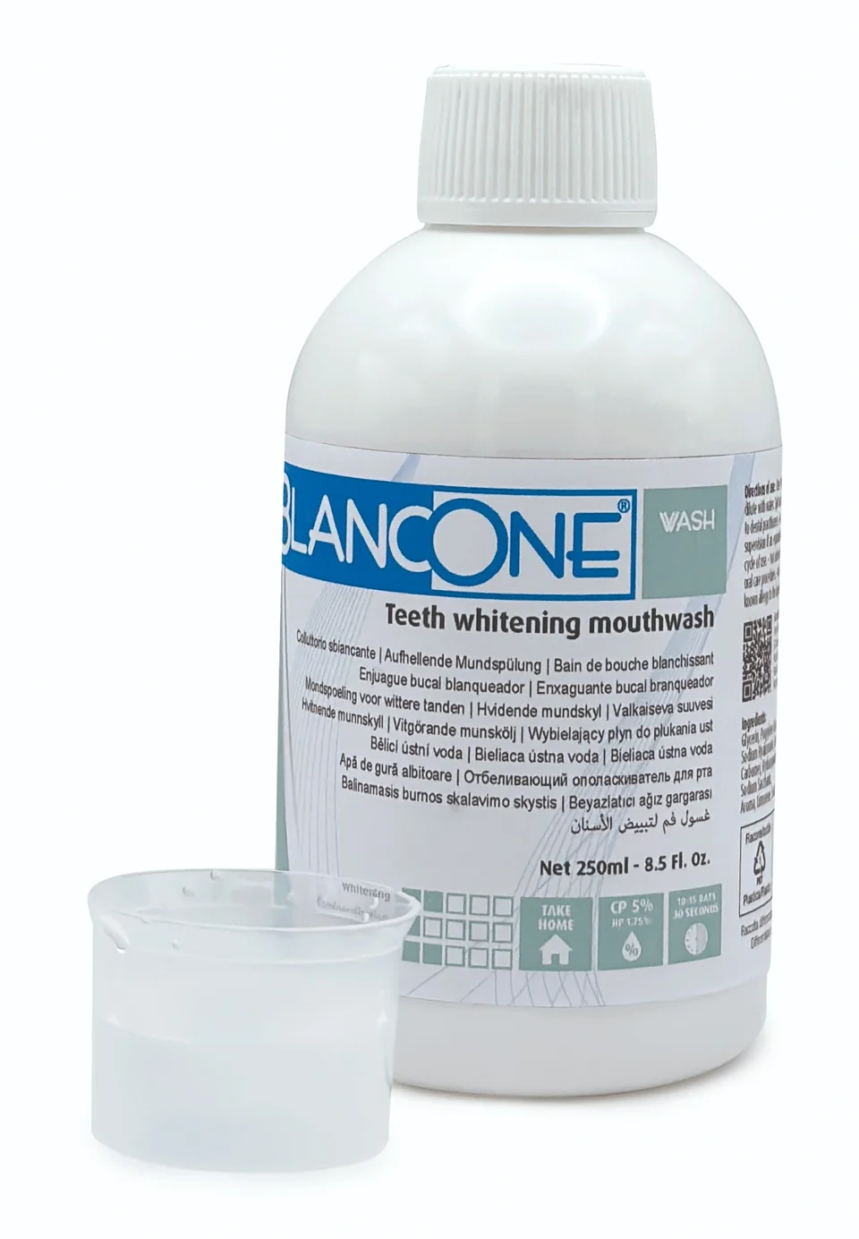 Bain de bouche BlancOne WASH avec gobelet doseur